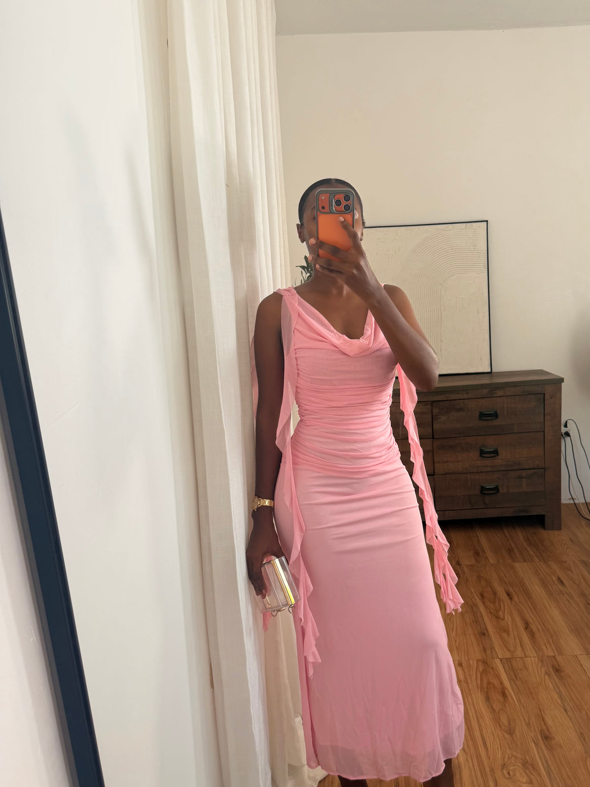 Whisper Hue Midi Dress
