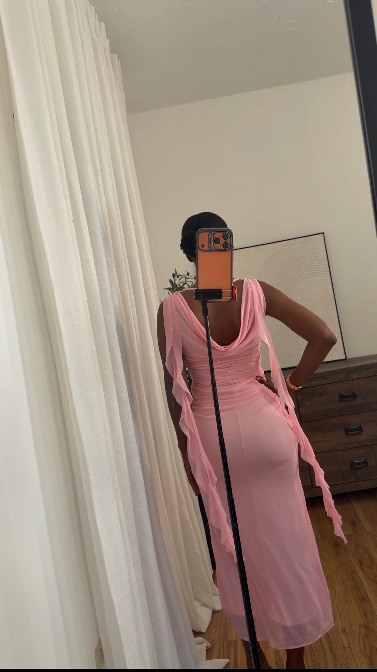 Whisper Hue Midi Dress